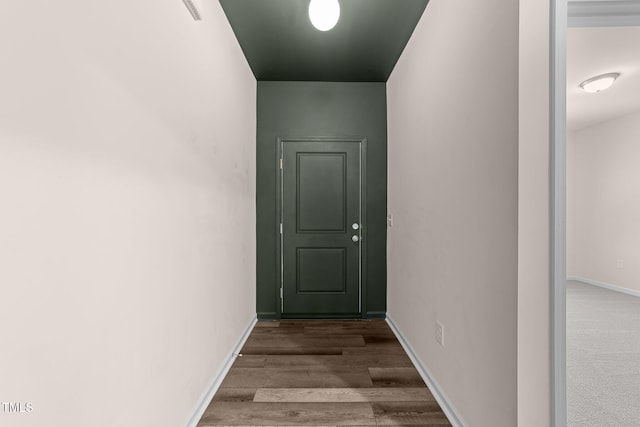 1401 Justice Union Ct, Raleigh, NC 27604 - entryway featuring wood finished floors and baseboards