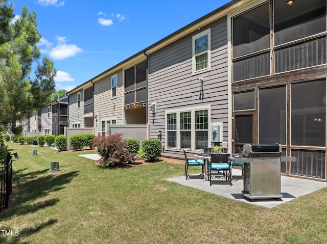 1896 Blue Jay Pt, Apex, NC 27502 - view of home's community featuring a yard and a patio