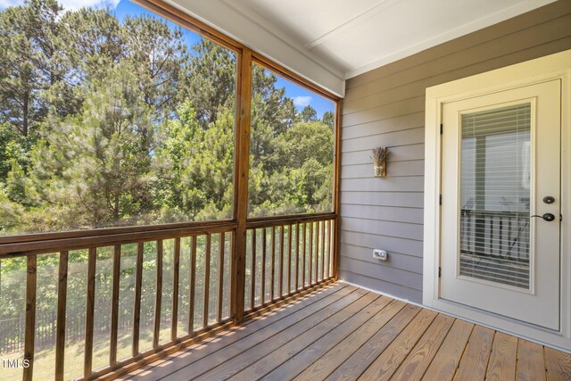 1896 Blue Jay Pt, Apex, NC 27502 - view of wooden deck