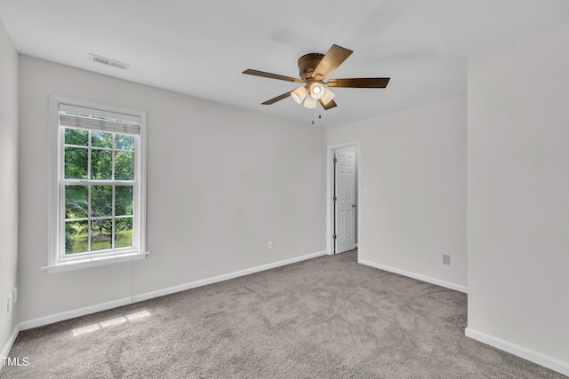 113 Feezor Ct, Clayton, NC 27527 - carpeted spare room with healthy amount of natural light and ceiling fan
