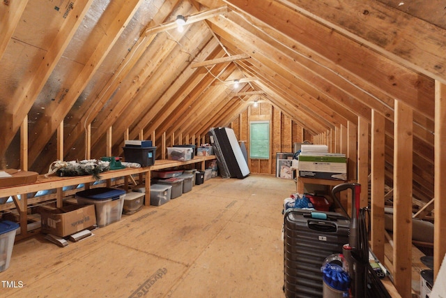 31 River View Ct, Timberlake, NC 27583 - view of unfinished attic