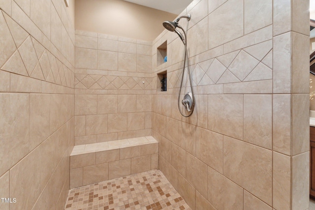 31 River View Ct, Timberlake, NC 27583 - bathroom with a tile shower