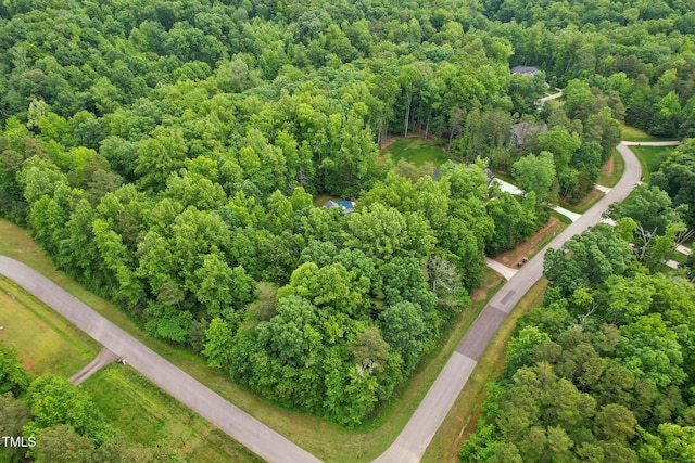 31 River View Ct, Timberlake, NC 27583 - aerial overview of property's location with a forest