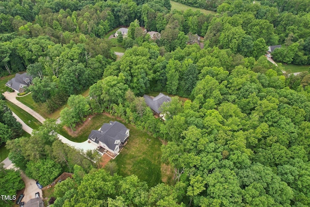 31 River View Ct, Timberlake, NC 27583 - aerial overview of property's location featuring a forest