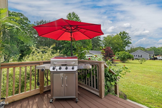 2646 Laurel Mill-Centerville Rd, Louisburg, NC 27549 - deck featuring a lawn
