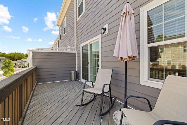 2006 Nola Ln, Durham, NC 27713 - view of wooden deck