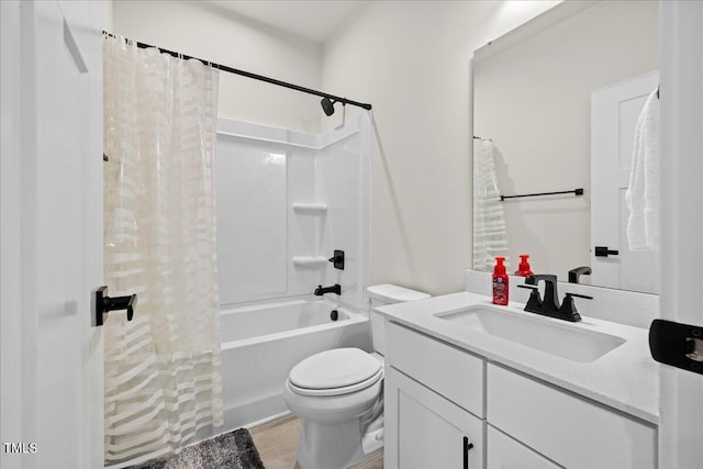 2006 Nola Ln, Durham, NC 27713 - full bath featuring vanity, toilet, shower / bath combo with shower curtain, and tile patterned flooring