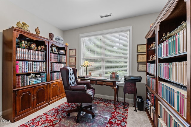 1012 Autumn Meadow Ln, Wake Forest, NC 27587 - office area with carpet floors and baseboards