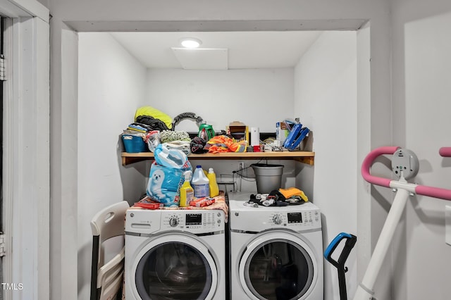 112 S Joyland St, Durham, NC 27703 - laundry room with separate washer and dryer