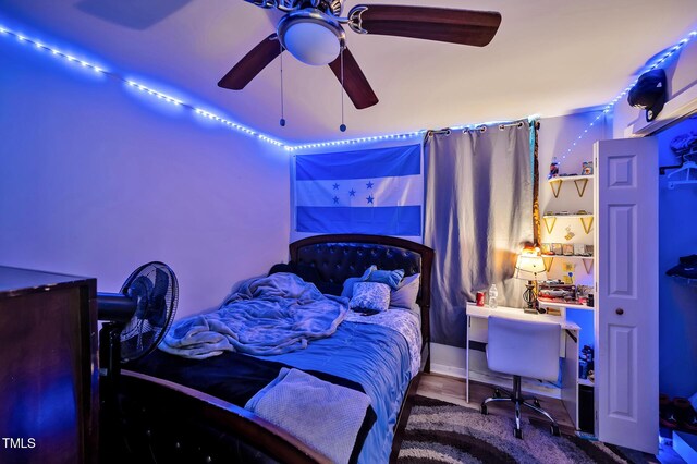 112 S Joyland St, Durham, NC 27703 - bedroom with ceiling fan