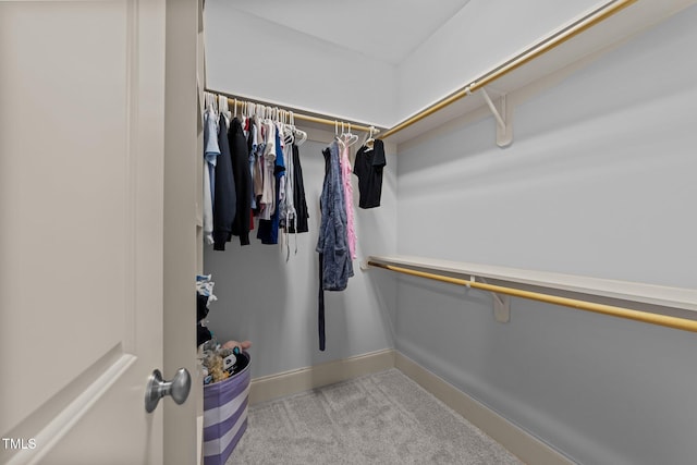 1711 Happiness Hill Ln, Raleigh, NC 27614 - walk in closet with carpet floors