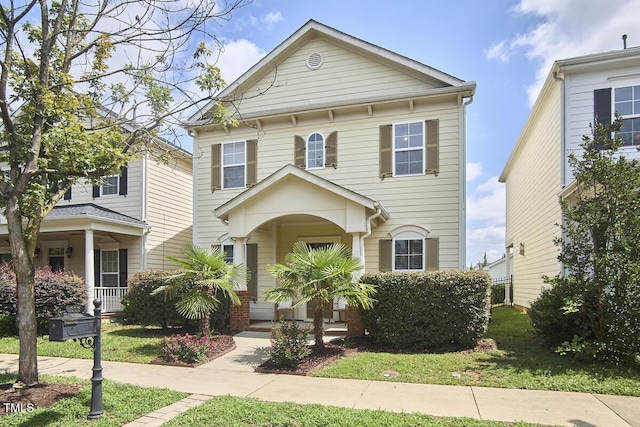 808 Historian St, Raleigh, NC 27603 - view of front of home featuring a porch