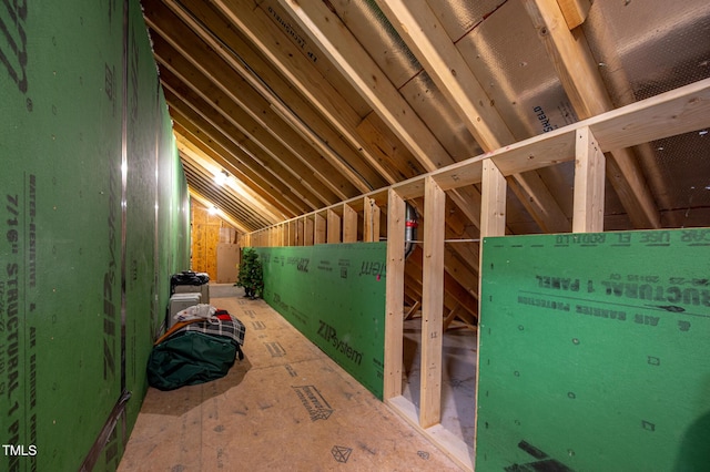 386 Monteith Dr, Chapel Hill, NC 27516 - view of unfinished attic