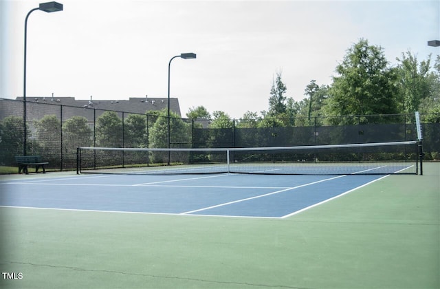2201 Karns Pl, Raleigh, NC 27614 - view of tennis court with community basketball court