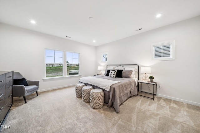 149 Cribbs Ln, Middlesex, NC 27557 - carpeted bedroom with baseboards and recessed lighting