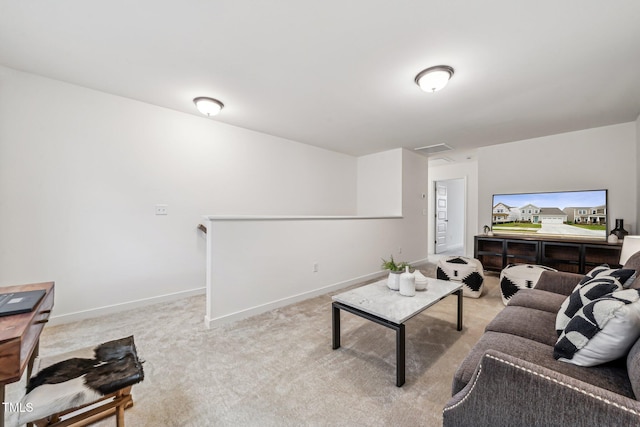 149 Cribbs Ln, Middlesex, NC 27557 - carpeted living room featuring baseboards