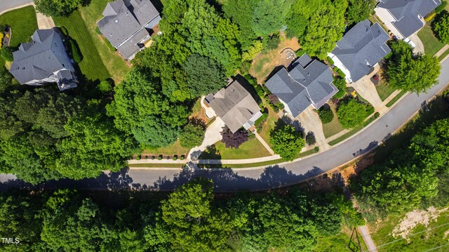 101 Eden Glen Dr, Holly Springs, NC 27540 - aerial view of property and surrounding area with nearby suburban area