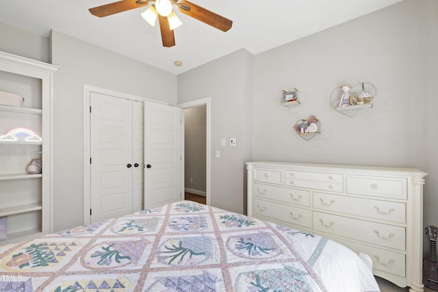 101 Eden Glen Dr, Holly Springs, NC 27540 - bedroom featuring ceiling fan