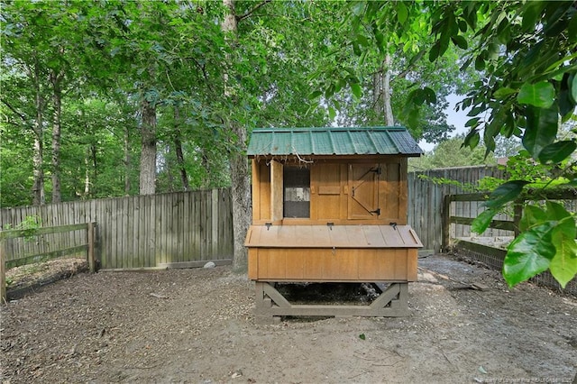 101 Quiet Cv, Raeford, NC 28376 - view of poultry coop with a fenced backyard