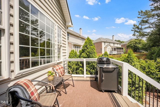 12140 Pawleys Mill Cir, Raleigh, NC 27614 - view of wooden deck