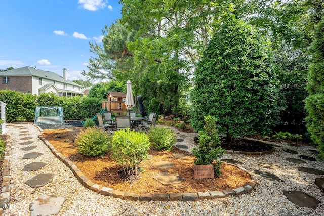 12140 Pawleys Mill Cir, Raleigh, NC 27614 - view of yard featuring a playground