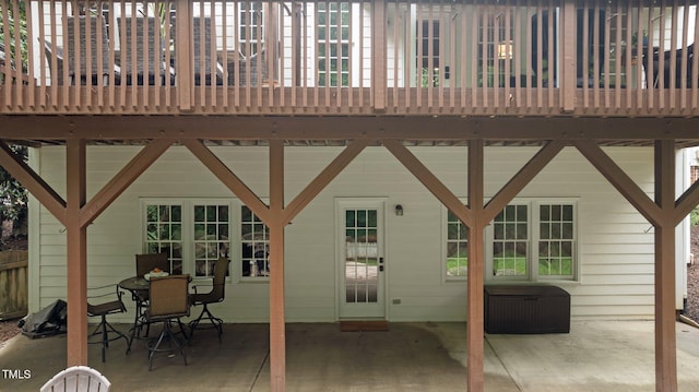 1332 Kinsdale Dr, Raleigh, NC 27615 - view of patio