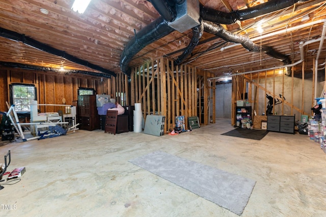 1332 Kinsdale Dr, Raleigh, NC 27615 - view of below grade area