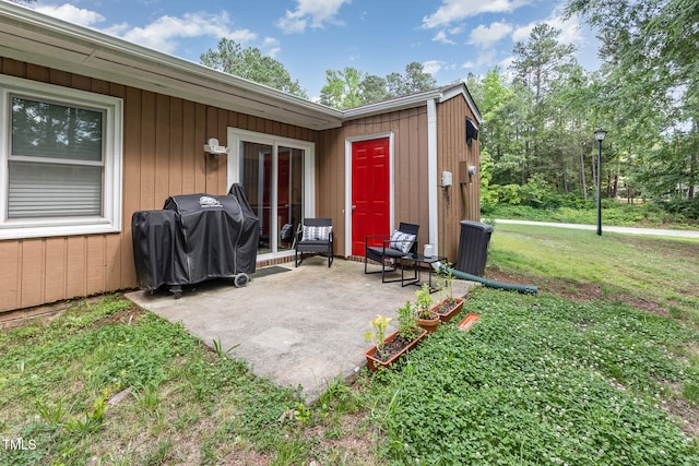 139 Hollyhock Ct, Durham, NC 27713 - view of patio / terrace featuring area for grilling