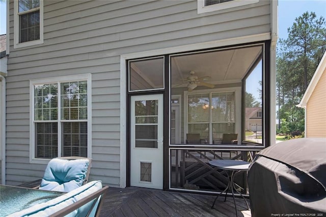15 London Way, Spring Lake, NC 28390 - deck with outdoor dining area and area for grilling