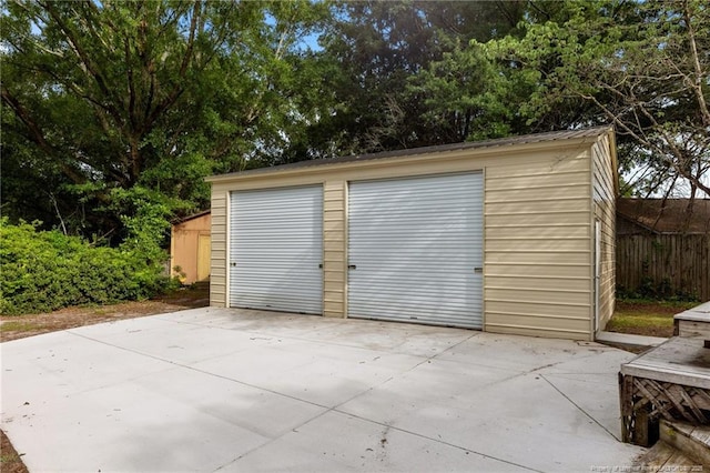 114 Birch Cir, Raeford, NC 28376 - view of detached garage
