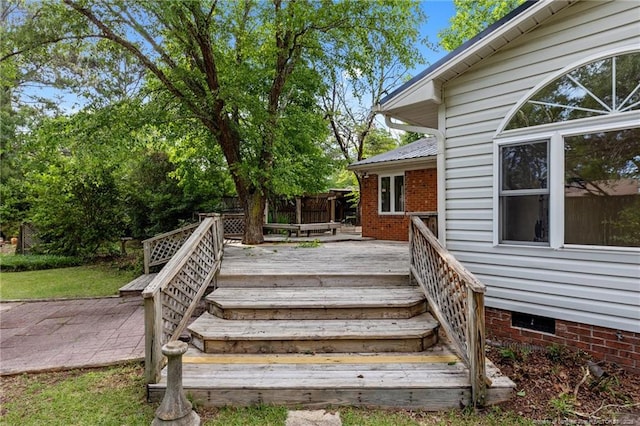 114 Birch Cir, Raeford, NC 28376 - view of deck