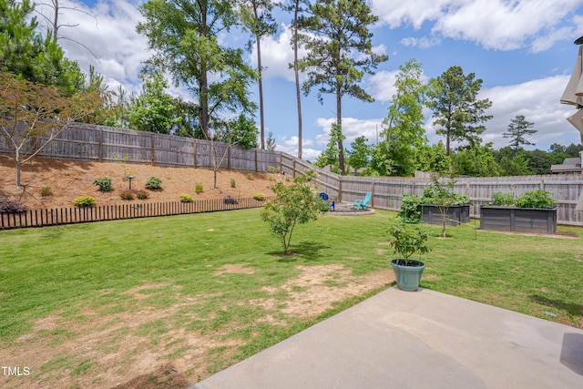 40 Bourne Dr, Franklinton, NC 27525 - view of yard featuring a patio