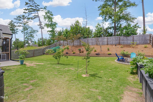 40 Bourne Dr, Franklinton, NC 27525 - view of yard with a patio area