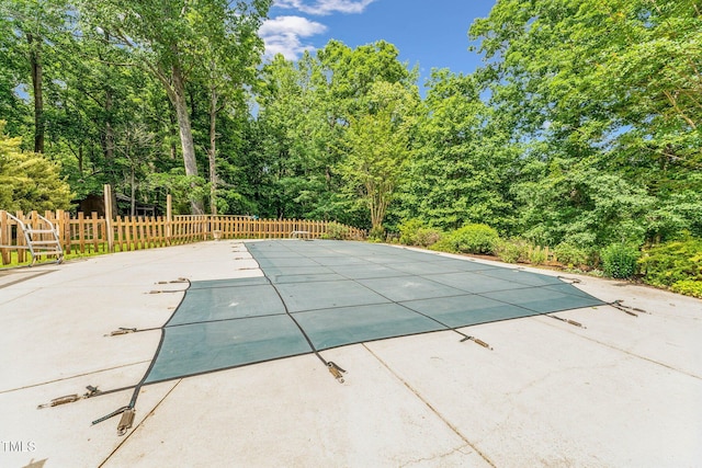 6971 Shady Creek Trl, Rougemont, NC 27572 - view of pool featuring a patio area