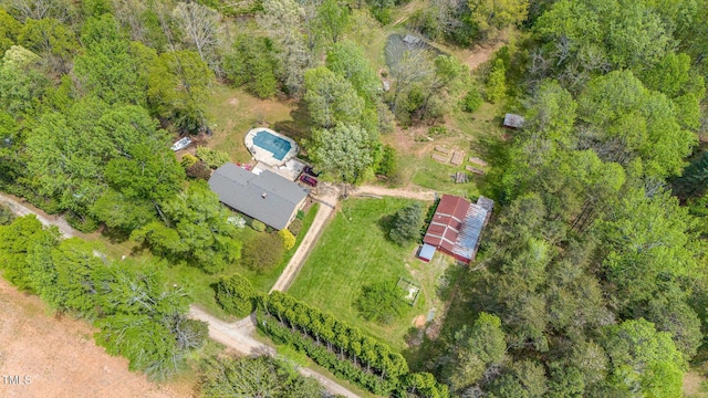 6971 Shady Creek Trl, Rougemont, NC 27572 - bird's eye view