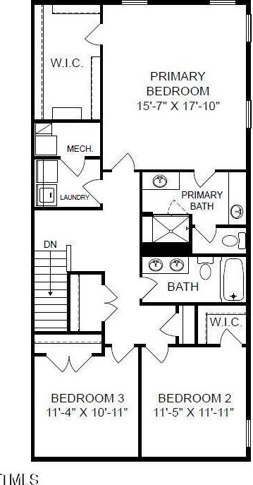 1247 Shaw View Aly Unit 201, Raleigh, NC 27601 - property floor plan