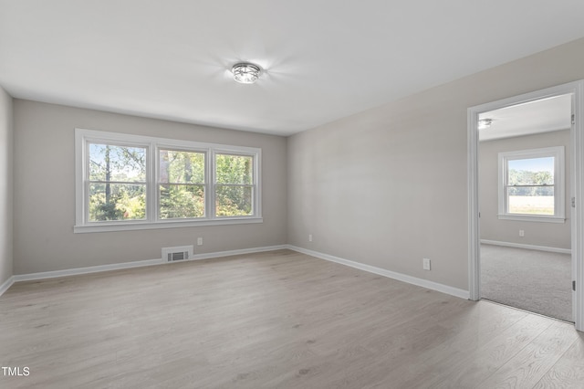 2003 Broadway Rd, Sanford, NC 27332 - spare room with light wood-style floors and baseboards