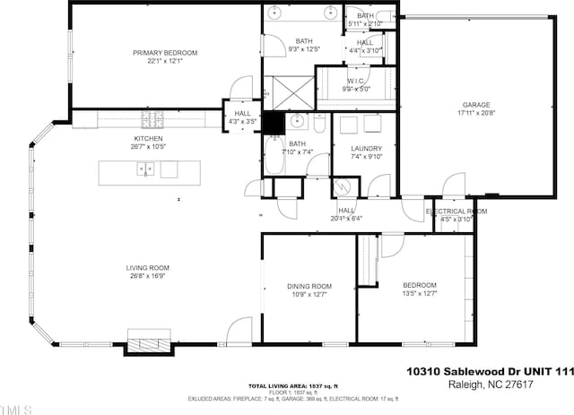 10310 Sablewood Dr Unit 111, Raleigh, NC 27617 - photo 36