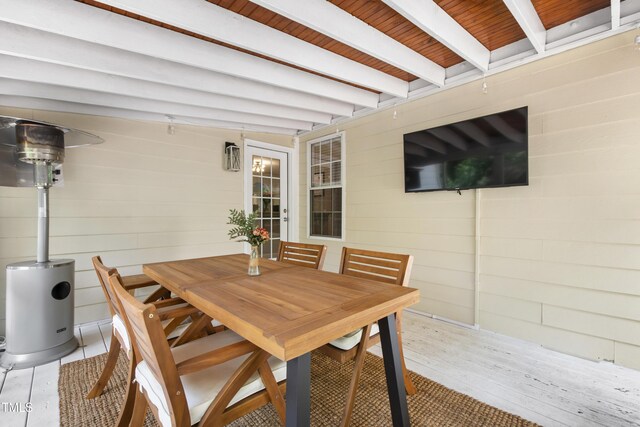 3821 La Costa Way, Raleigh, NC 27610 - view of patio featuring outdoor dining area
