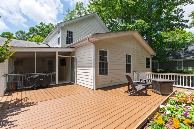 3821 La Costa Way, Raleigh, NC 27610 - view of deck