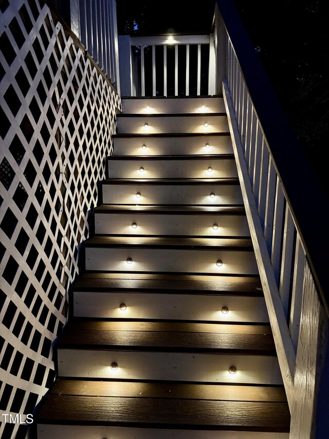 3821 La Costa Way, Raleigh, NC 27610 - view of staircase