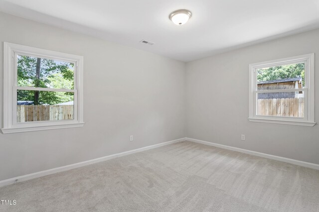3204 Winfield Ct, Raleigh, NC 27610 - spare room with healthy amount of natural light, carpet, and baseboards