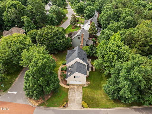 100 Silver Lining Ln, Cary, NC 27513 - bird's eye view