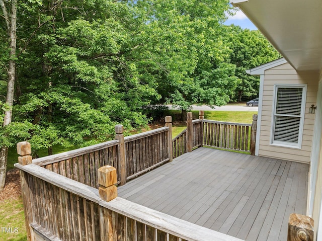 100 Silver Lining Ln, Cary, NC 27513 - view of wooden deck