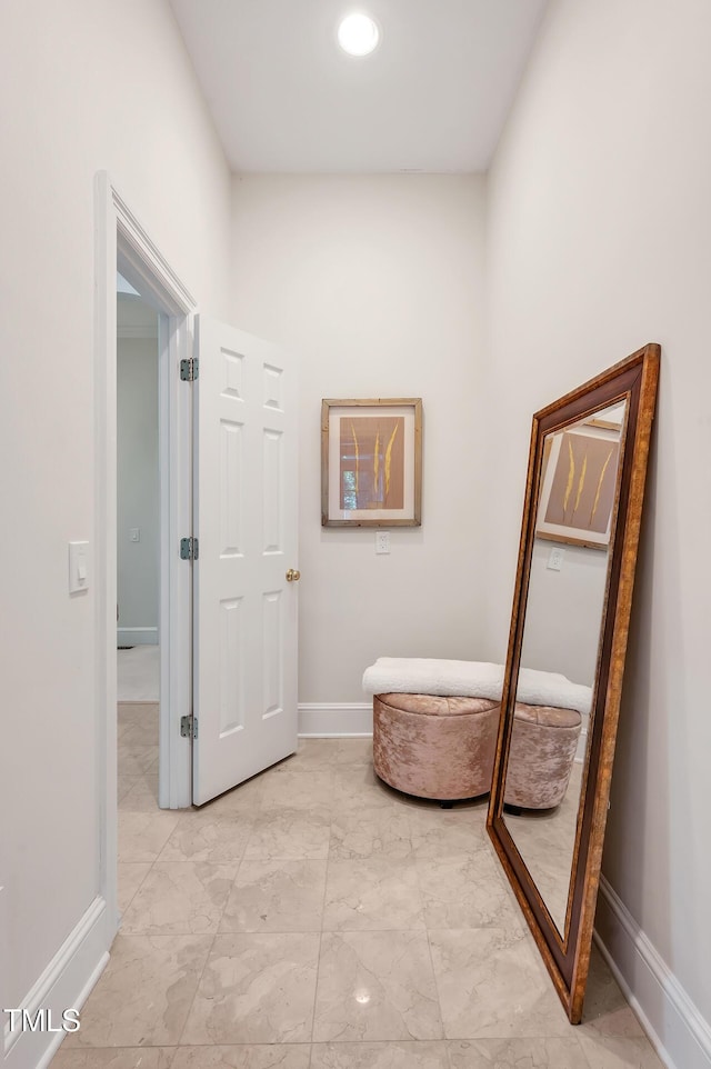 81002 Alexander, Chapel Hill, NC 27517 - bathroom with baseboards and marble finish floors