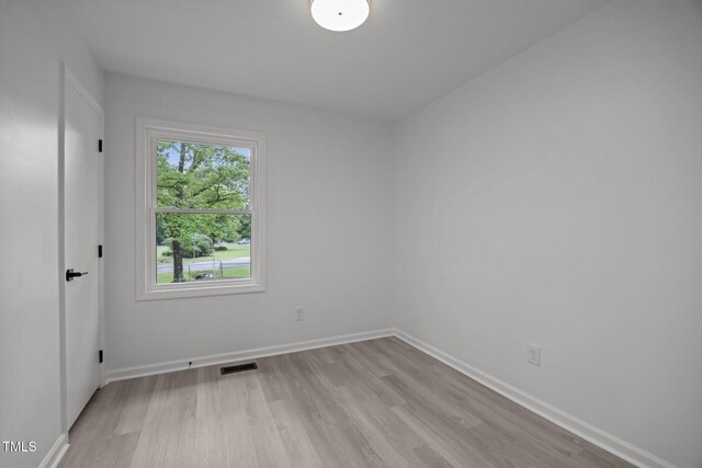 111 S Gaylee Lake Dr, Wendell, NC 27591 - spare room with light wood finished floors and baseboards