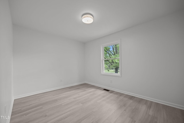 111 S Gaylee Lake Dr, Wendell, NC 27591 - spare room with light wood-type flooring and baseboards