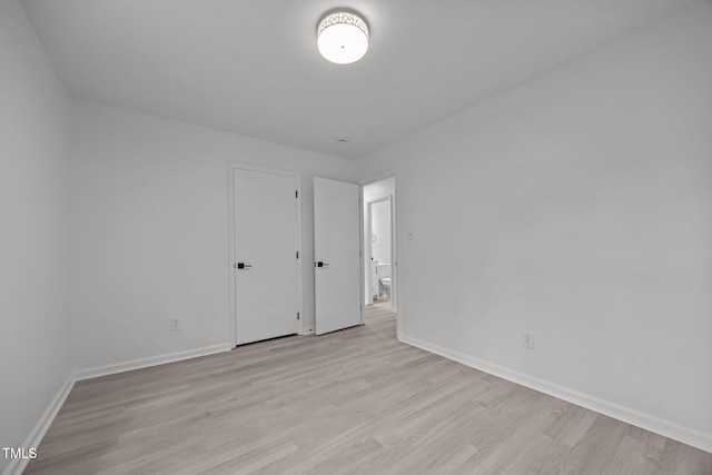 111 S Gaylee Lake Dr, Wendell, NC 27591 - spare room with light wood-style flooring and baseboards