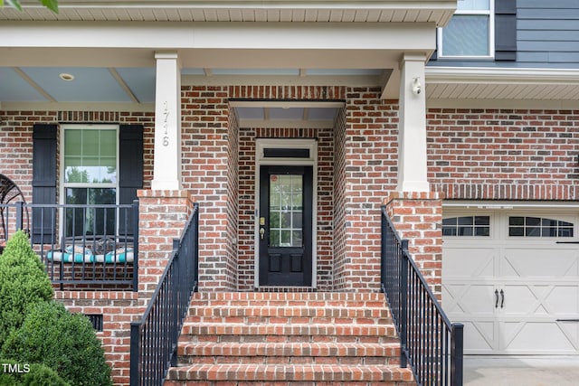 1716 Longmont Dr, Wake Forest, NC 27587 - entrance to property with brick siding and a garage