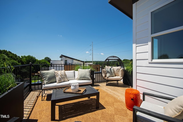 1408 Sawyer Rd Unit 103, Raleigh, NC 27610 - patio / terrace featuring an outdoor hangout area